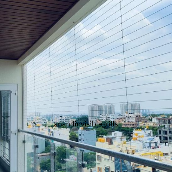 invisible grills for balcony